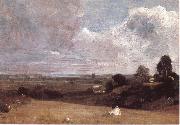 John Constable Dedham seen from Langham France oil painting artist